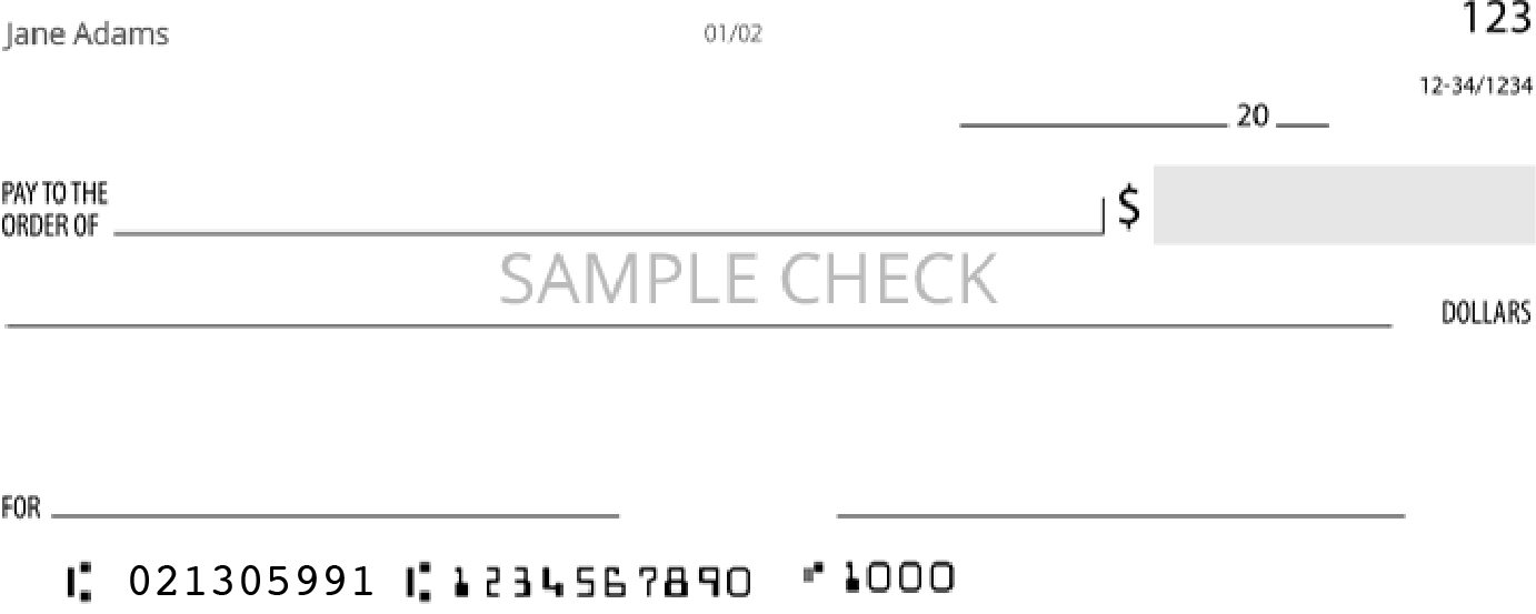 sample check image